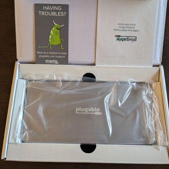 Plugable USB C Docking Station Dual Monitor, 11-in-1, USB4 40G 100W Laptop Charg - Picture 2 of 10